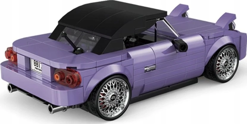 Bez Marki PowerBuild Blocks Car Timeless Classics Miata 370 el. 1:32 Rodsteris