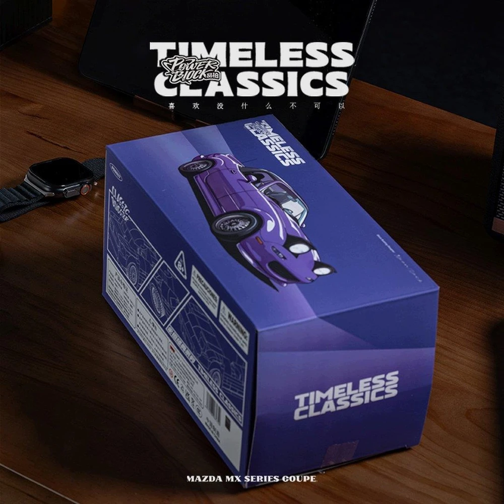Bez Marki PowerBuild Blocks Car Timeless Classics Miata 370 el. 1:32 Rodsteris