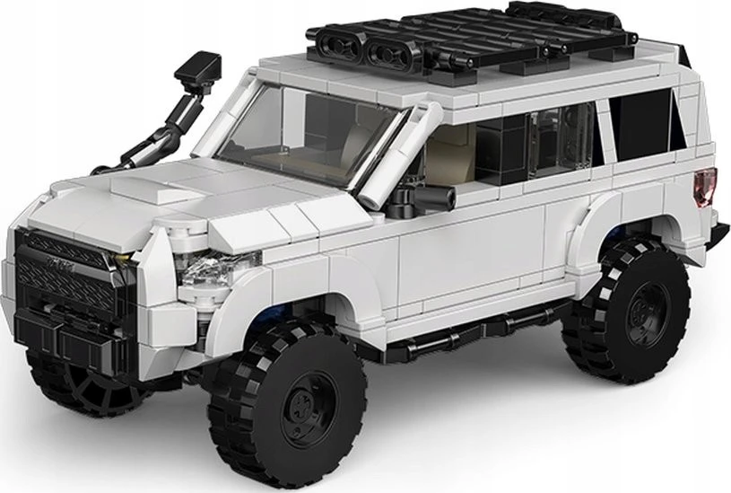 Bez Marki PowerBuild Klocki Samochód Toyota 4Runner SR5 PRO 540 el. 1:32 -Lic. Toyota