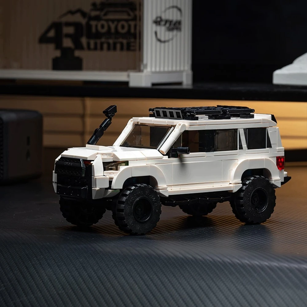 Bez Marki PowerBuild Klocki Samochód Toyota 4Runner SR5 PRO 540 el. 1:32 -Lic. Toyota