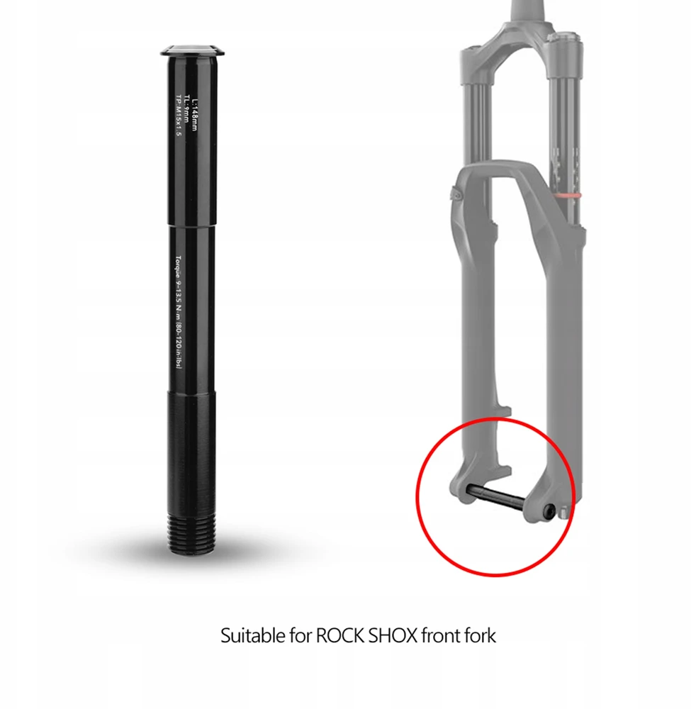 Bez Marki PRIEKINĖ ŠAKĖS AŠIS ROCK SHOX