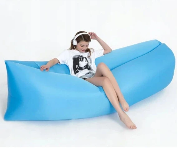 Bez Marki Pripučiamas Lazy Bag Air Sofa – patogus čiužinys kelionėms ir laisvalaikiui