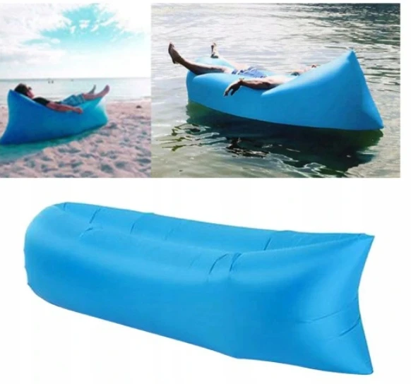 Bez Marki Pripučiamas Lazy Bag Air Sofa – patogus čiužinys kelionėms ir laisvalaikiui