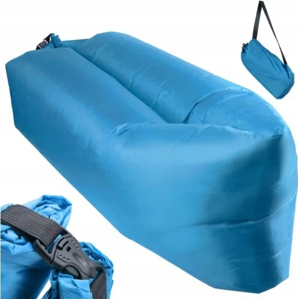 Bez Marki Pripučiamas Lazy Bag Air Sofa – patogus čiužinys kelionėms ir laisvalaikiui