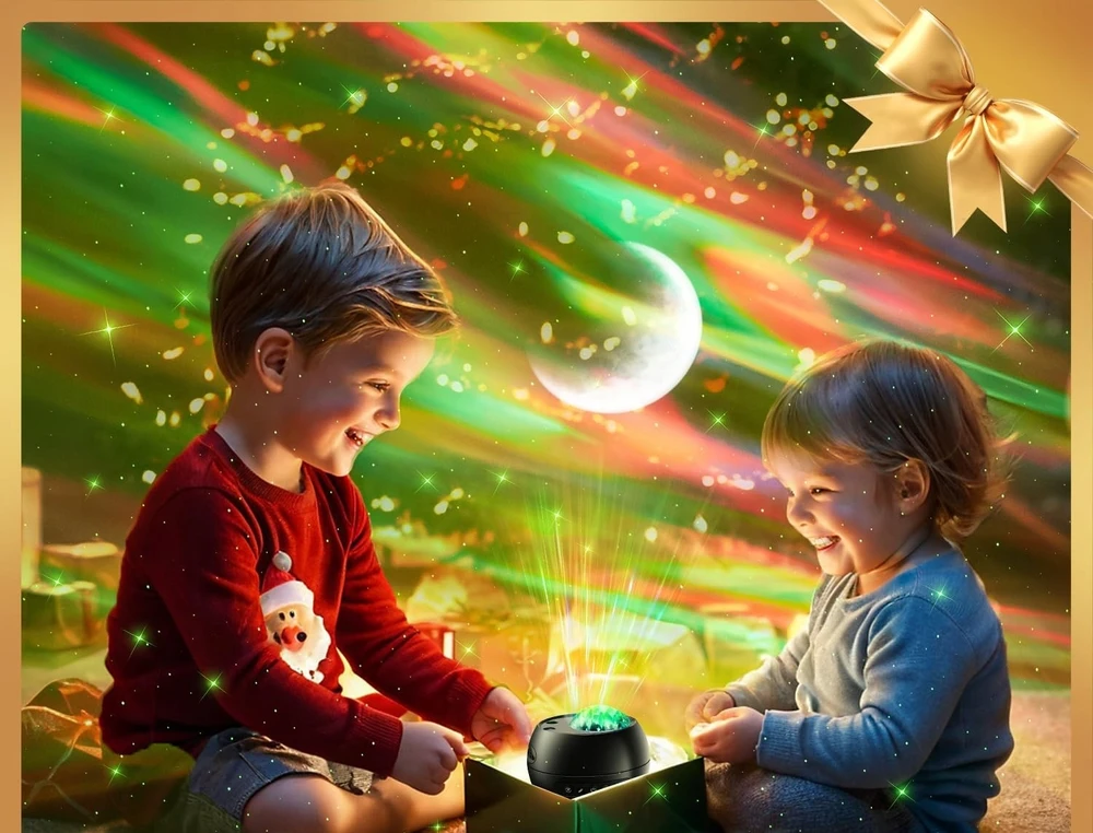 Bez Marki Projektorius Galaxy Do Sypialni Pokoju Dziecka Lampka Gwiazd Biay Szum + Pilot