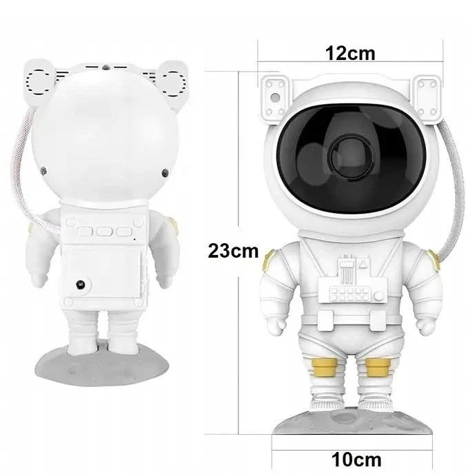 Bez Marki Projektorius GWIAZD ASTRONAUTA LAMPKA LED NOCNA RZUTNIK DLA DZIECI Z PILOTEM