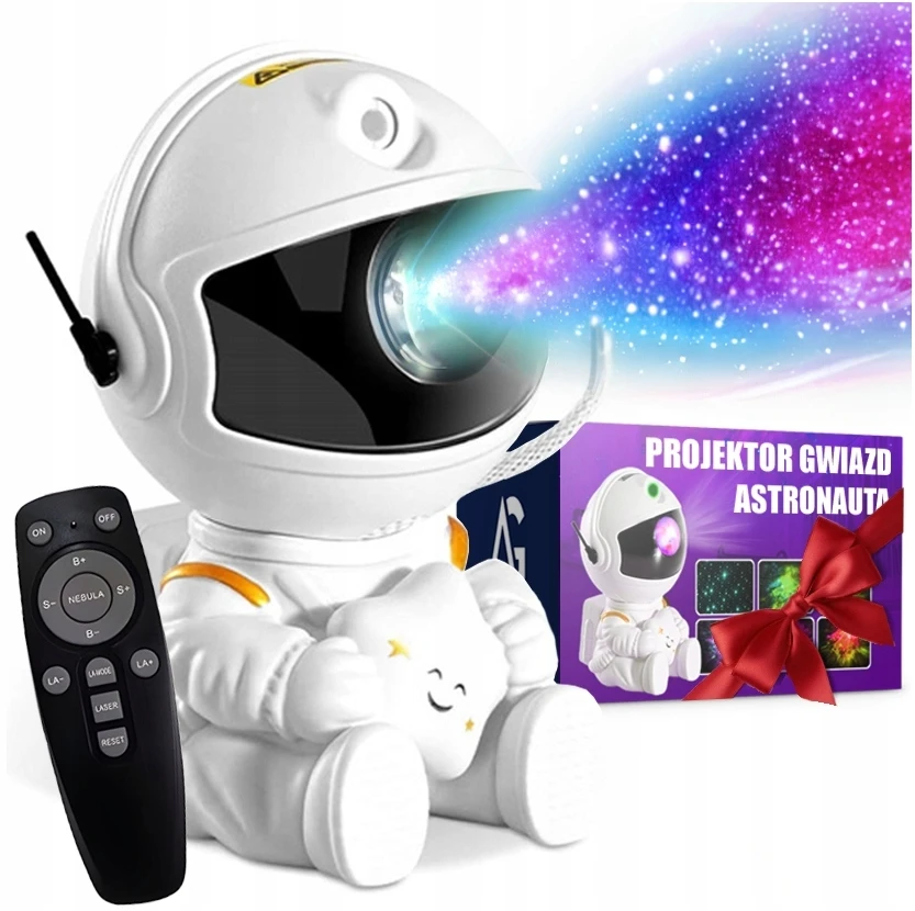 Bez Marki Projektorius na sufit gwiazdy LAMPKA DO SPANIA DLA DZIECKA Astronauta RZUTNIK