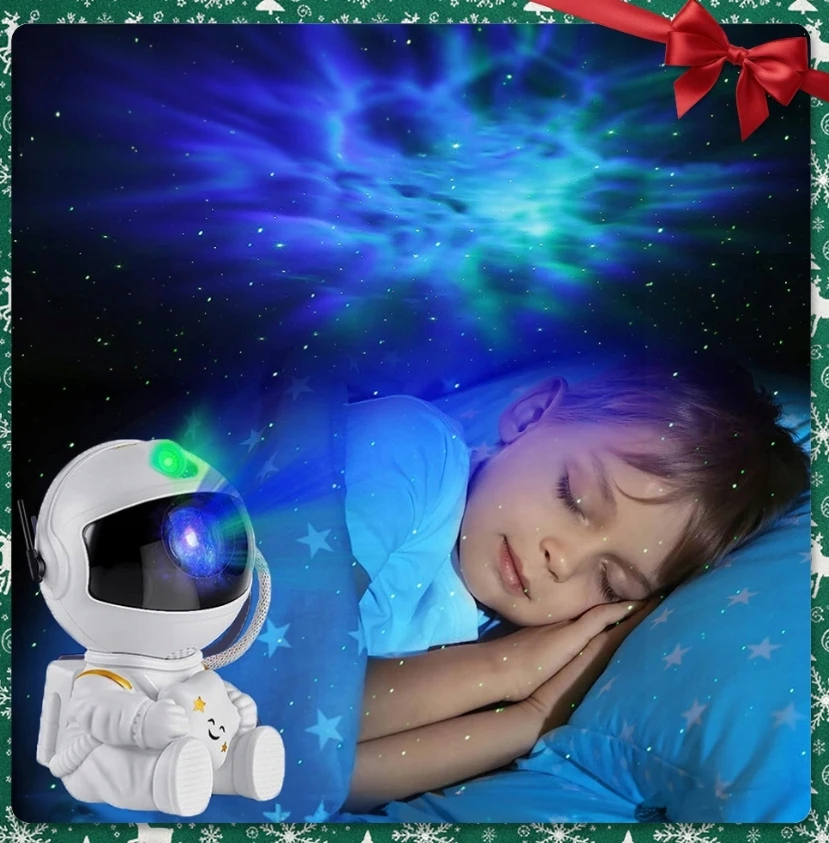 Bez Marki Projektorius na sufit gwiazdy LAMPKA DO SPANIA DLA DZIECKA Astronauta RZUTNIK