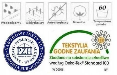 Bez Marki Prześcieradło nieprzemakalne/Podkład GRUBY 70x140M