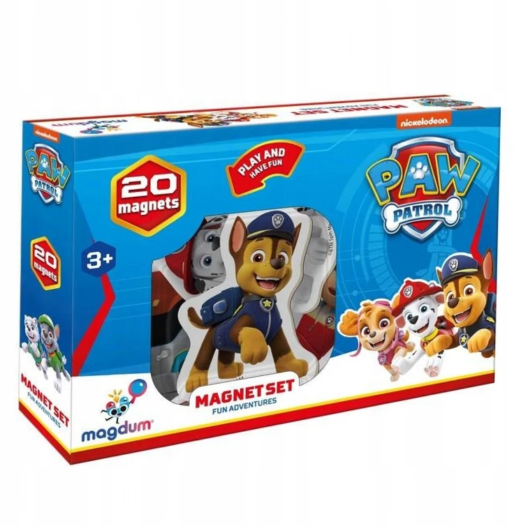 Technok Bez Marki Psi Patrol. Zabawne przygody, magnesy ML4034-01