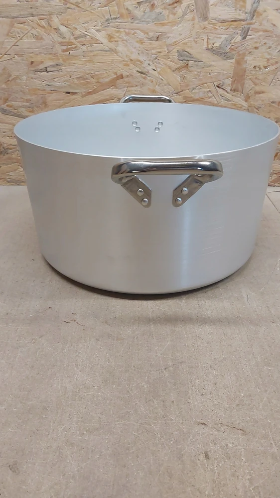 Bez Marki Puodas ALUMINIOWY 32,5 L DO GASTRONOMII PENTOLE AGNELLI PROFESJONALNY