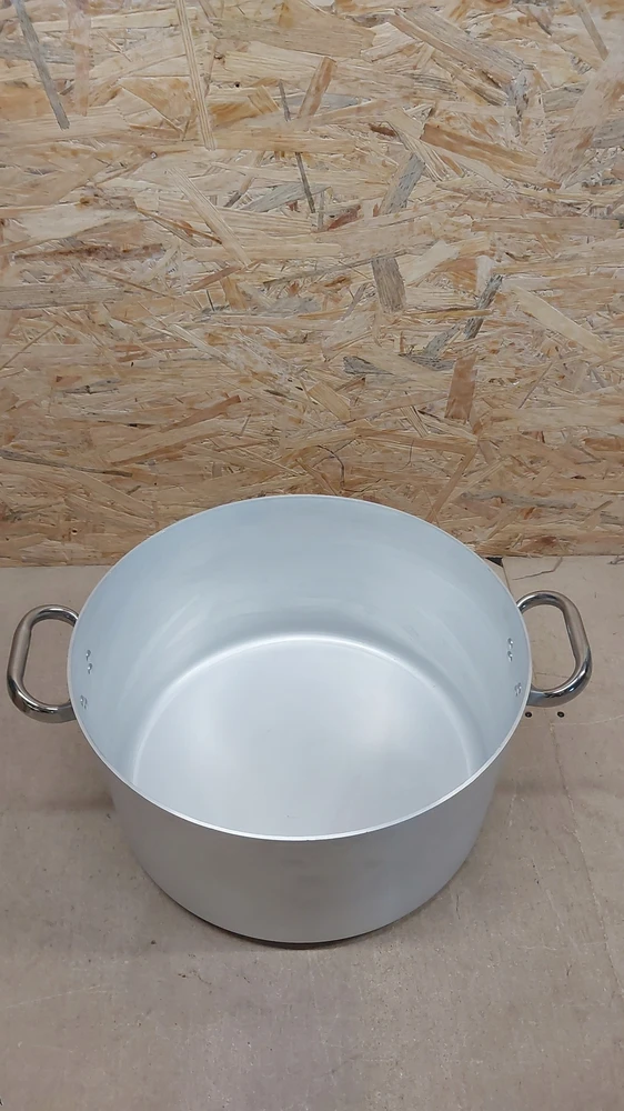 Bez Marki Puodas ALUMINIOWY 32,5 L DO GASTRONOMII PENTOLE AGNELLI PROFESJONALNY