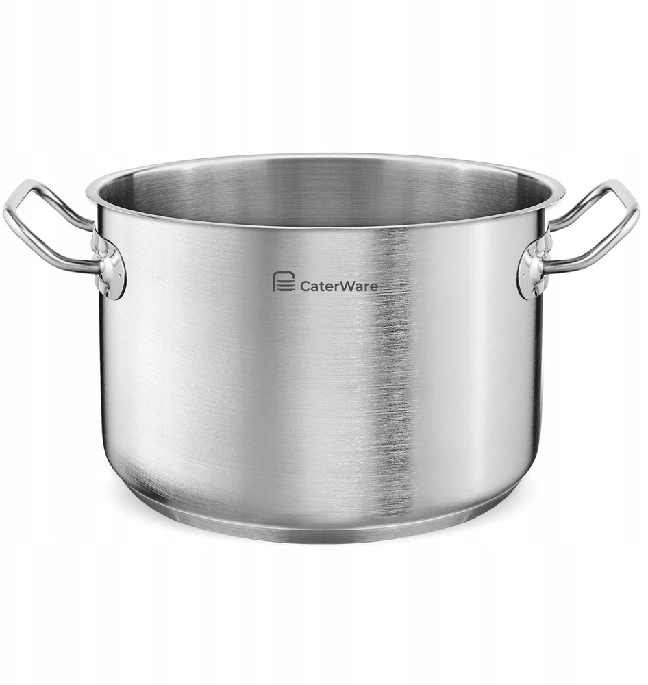 Bez Marki Puodas średni ze stali nierdzewnej 28 cm - CATERWARE