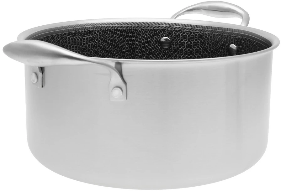 Bez Marki Puodas su nelimpančiu paviršiumi "medaus korys", 24cm, 5l