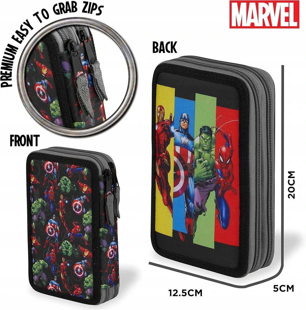 Bez Marki Puošnus "avengers" penalas su "marvel" herojais vaikams