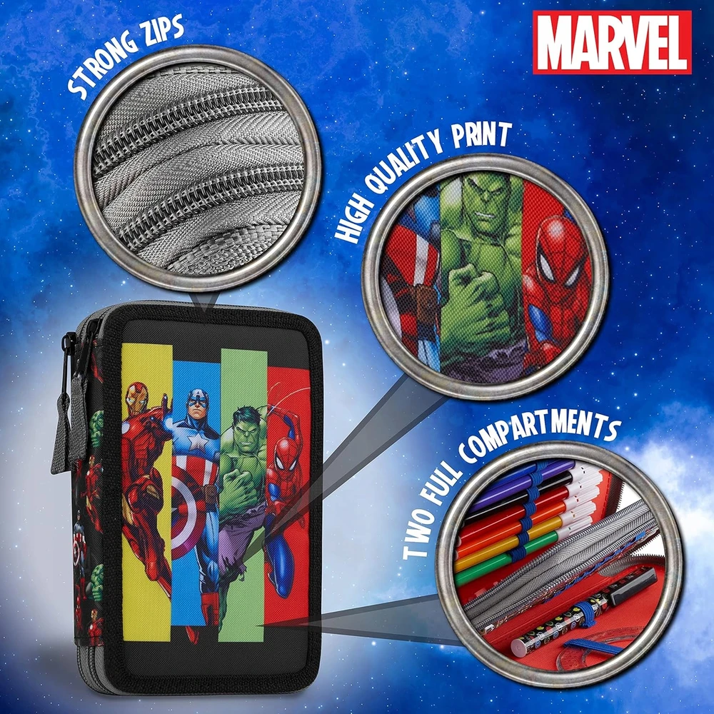 Bez Marki Puošnus "avengers" penalas su "marvel" herojais vaikams