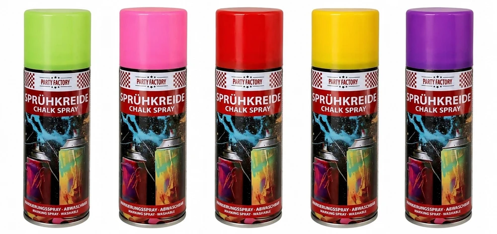 Bez Marki Purškiklis kredowy 100 ml – Zmywalny spray kredowy Mėlynas
