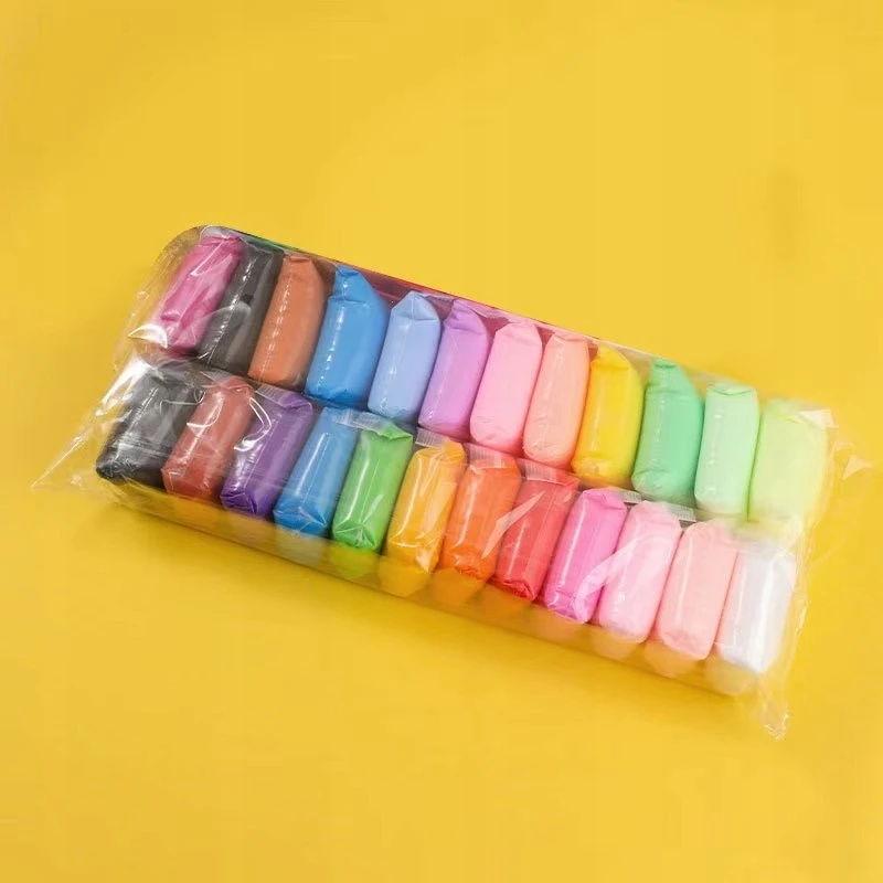 Bez Marki PUTOMOLIS 24 Vnt. 3 ĮRANKIAI PLASTIKINIAI MODELIAVIMAS VAIKŲ PASIDARYKITE
