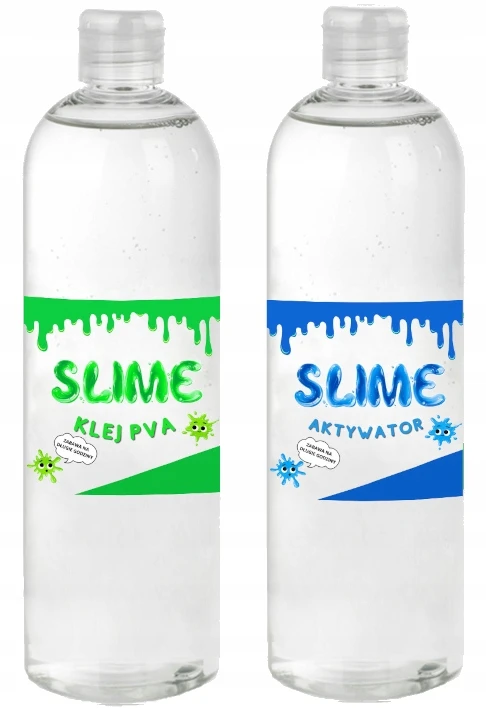 Bez Marki PVA KLIJAI + AKTIVATORIUS SLIME GLUTY, 1L Lt