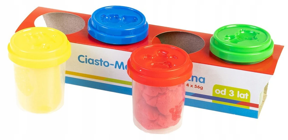 Bez Marki Pyragų pasta 4 indeliai 56g - Smily Play