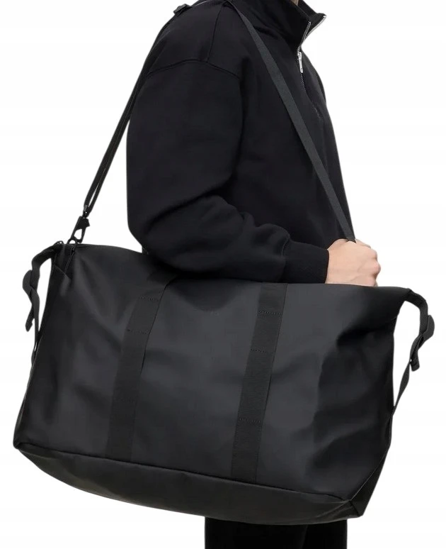 Kelioninis Bez Marki Rains Hilo Weekend Bag W3 kelioninė rankinė, juoda