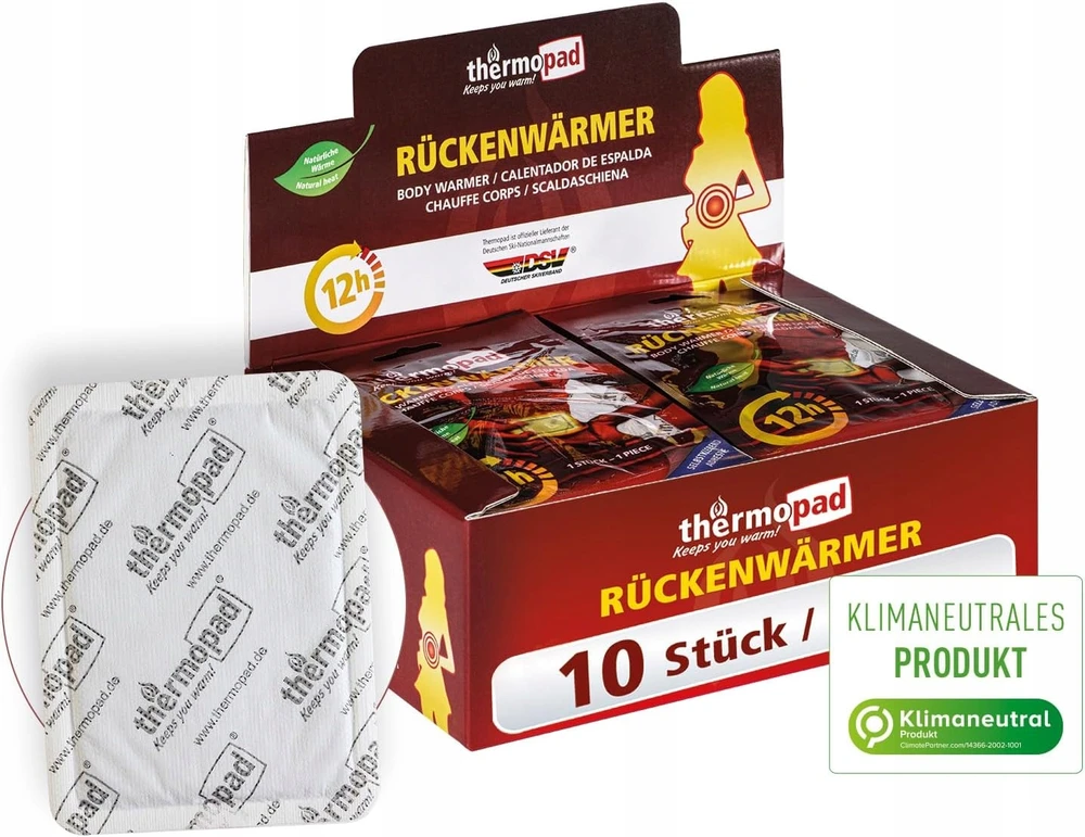 Bez Marki Vokietija Rankų šildyklė Thermopad Hand Warmer 10 porų