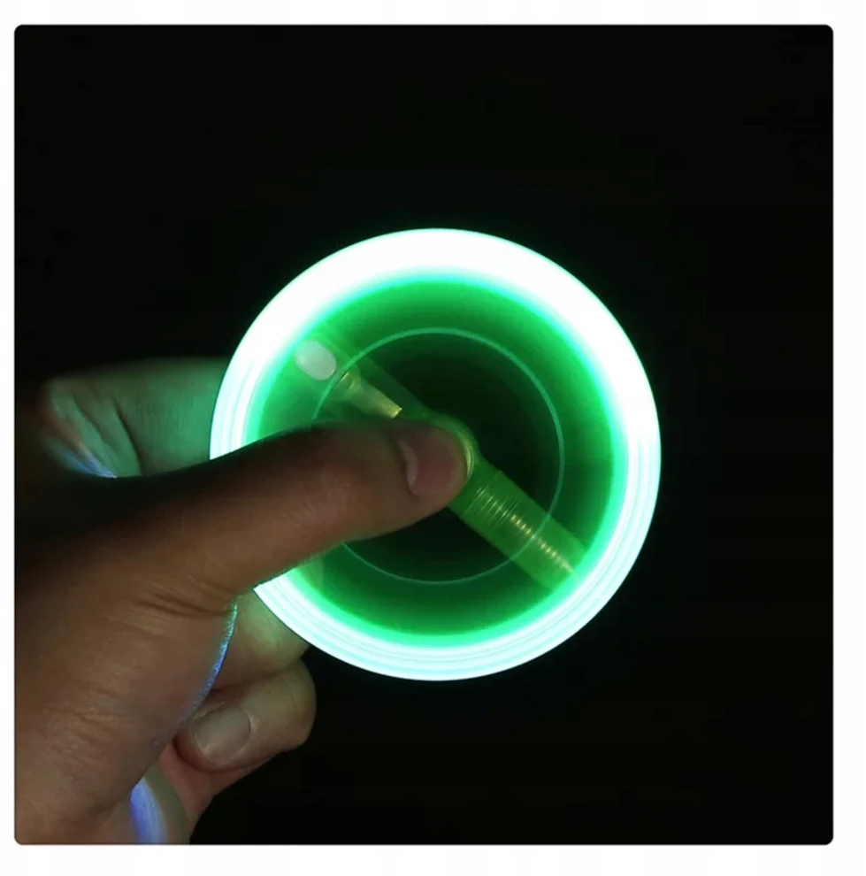Bez Marki Rašiklis Fidget Spinner su Led ir Pop It funkcija