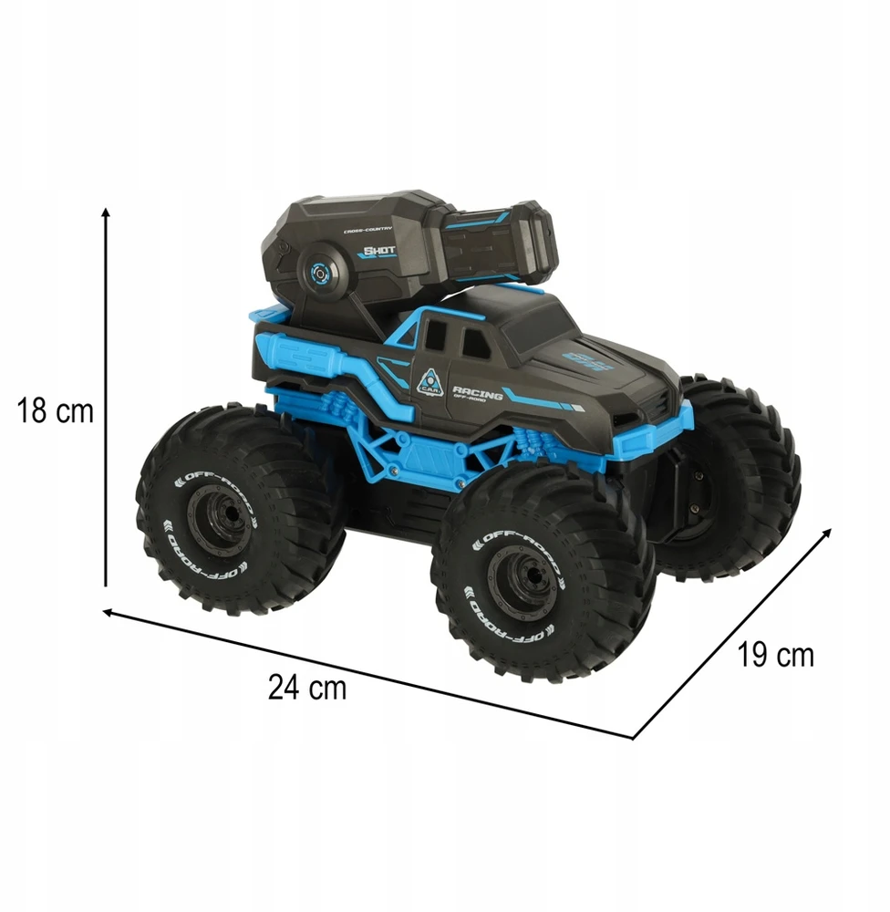 Bez Marki RC AUTOMOBILIS SU NUOTOLINIO VALDYMO GESTAIS BEKEELĖS vandeniui atsparus ŠAUDYMAS