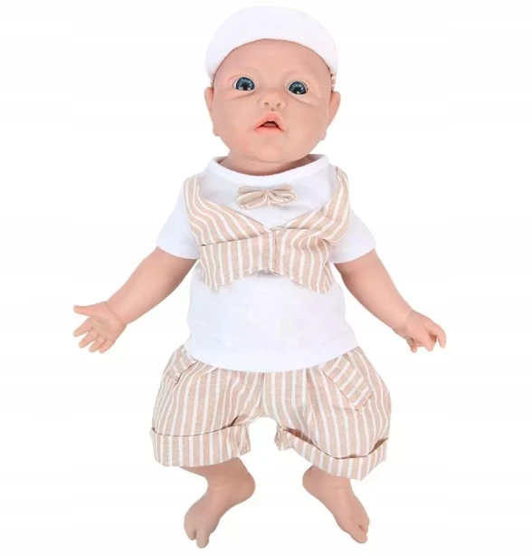 Bez Marki Reborn Baby Silicone Cokela 60cm audinio korpusas