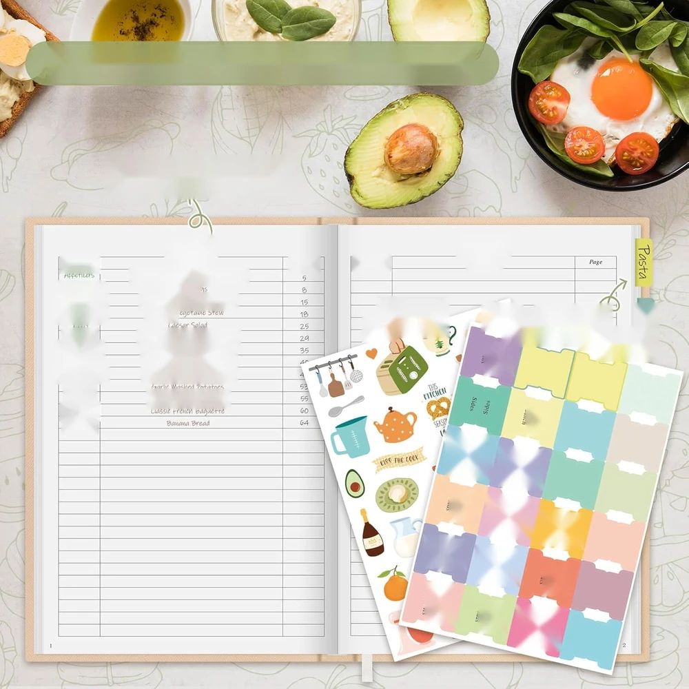 Bez Marki RECEPTŲ DIENORAŠTIS B5 VANDENIUI ATSPIRUS SĄRAŠŲ KADĖTIS ODINĖS VIRTUVĖS DOVANŲ SUVENYRAI