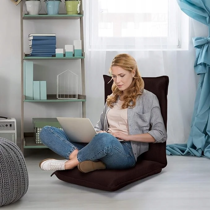 Bez Marki Reguliuojama grindų sofa-fotelis patogiam poilsiui