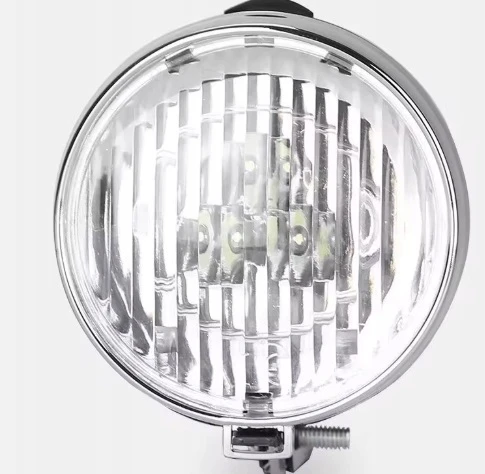 Bez Marki RETRO LED DVIRAČIO PRIEKINIS LEMPAS, Juodas, 3 DIODAI