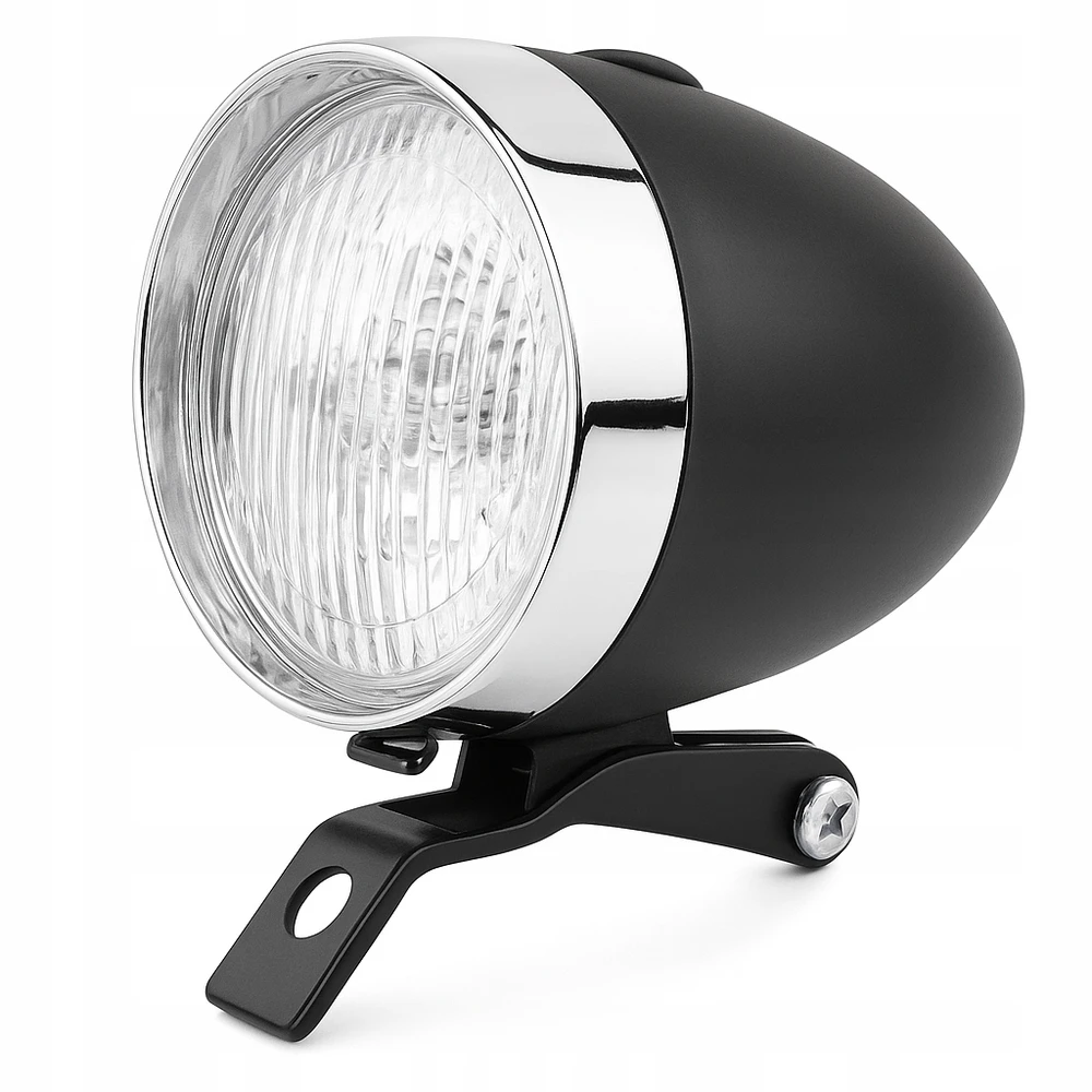 Bez Marki RETRO LED DVIRAČIO PRIEKINIS LEMPAS, Juodas, 3 DIODAI