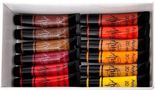 Bez Marki Rinkinys 36 vnt 20ml Farby Akrylowe Farba Komplet