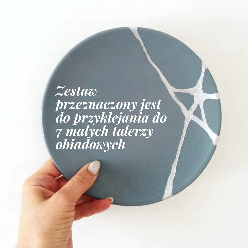 Bez Marki Rinkinys Kintsugi Keramikos Taisymui ir Dekoravimui - Auksinis