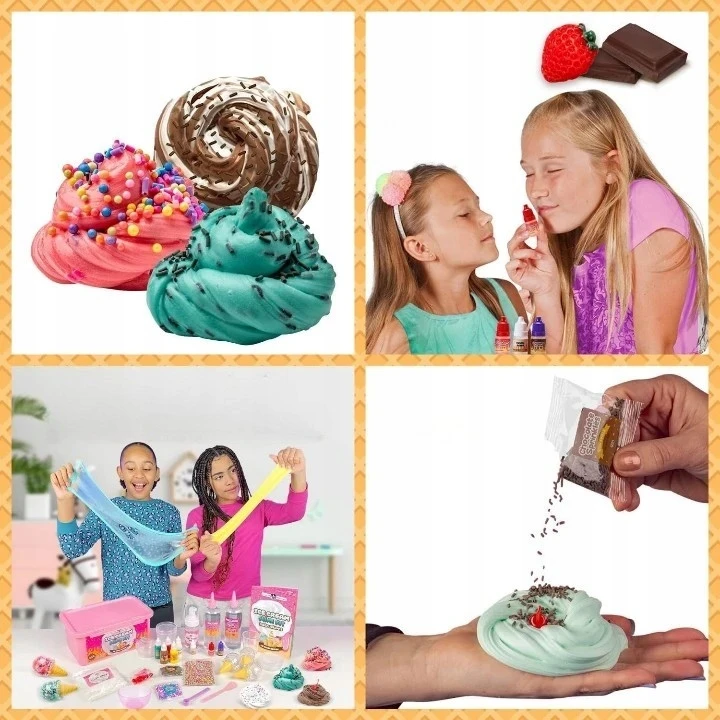 Bez Marki Rinkinys LODZIARNIA Ice Kreminis Slime Kit DIY do tworzenia slime vaikams