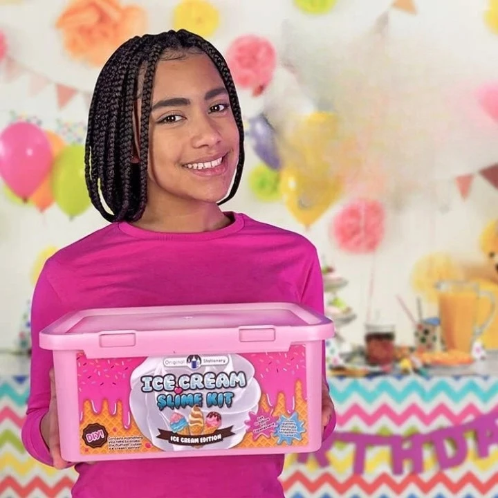 Bez Marki Rinkinys LODZIARNIA Ice Kreminis Slime Kit DIY do tworzenia slime vaikams
