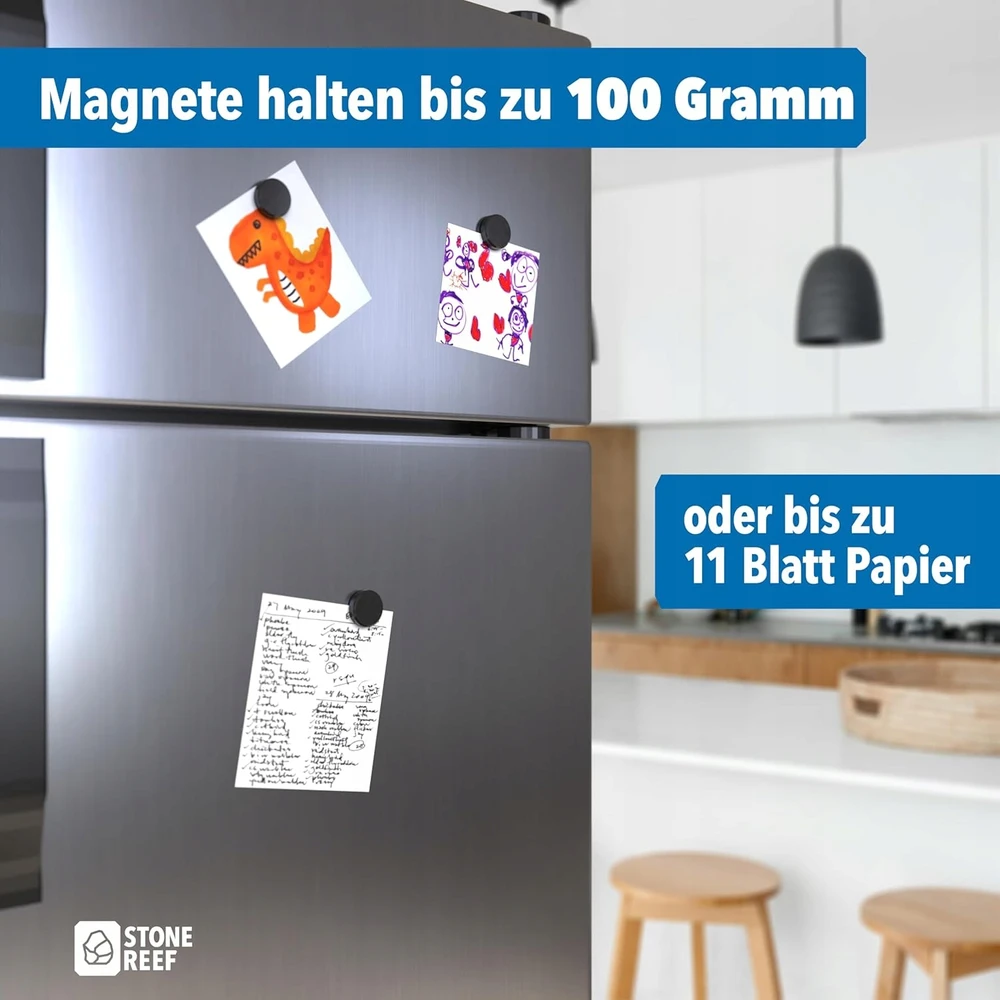 Bez Marki Rinkinys magnesów ferytowych 65 SZTUK MOCNE Juoda