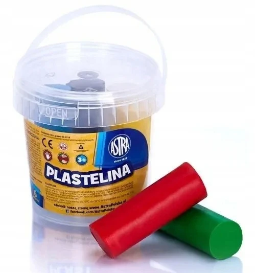 Bez Marki Rinkinys Plastelina Wiaderko 6 Kolorów Astra DZIECI Super Rinkinys Szkolny Diy
