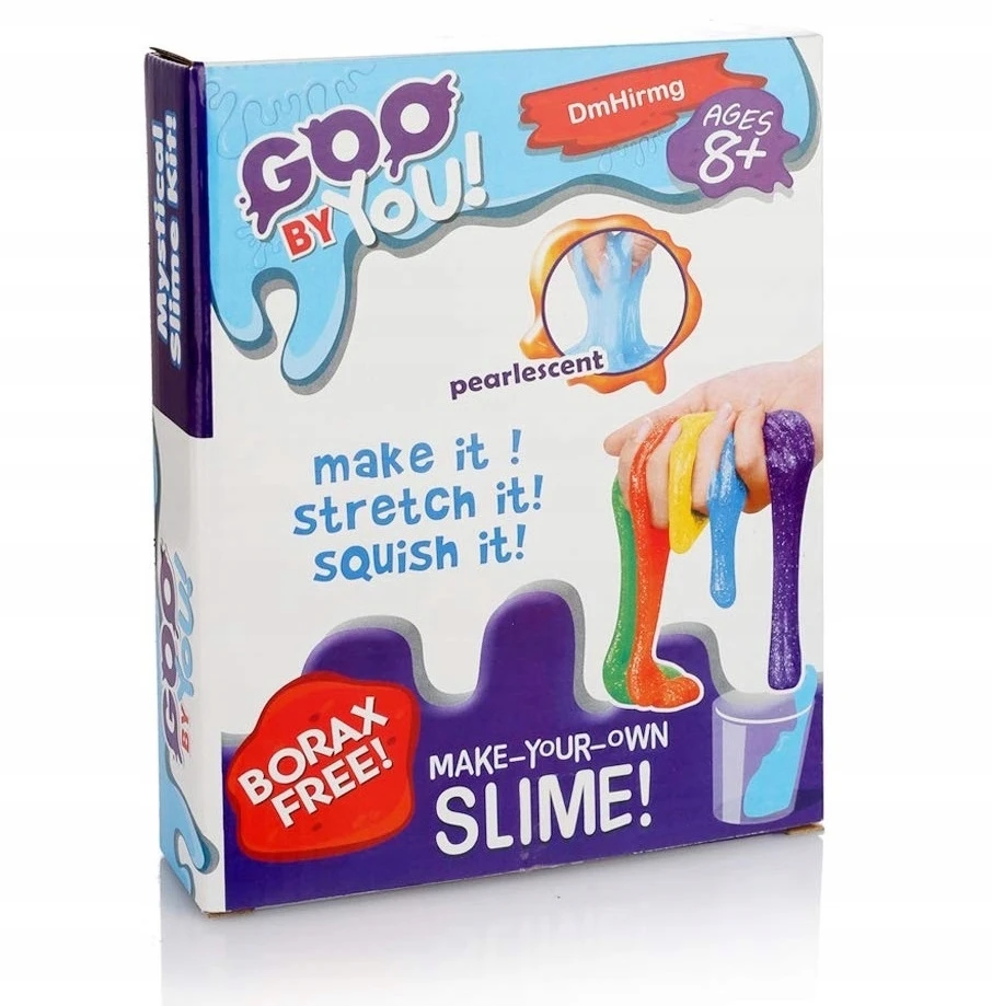 Bez Marki RINKINYS SLIME SLUTS PADARYTI KŪRYBINGUS PASIDARYKITE PATS PLASTIKOS PASTA