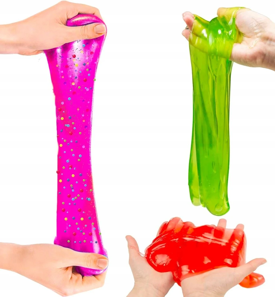 Bez Marki RINKINYS SLIME SLUTS PADARYTI KŪRYBINGUS PASIDARYKITE PATS PLASTIKOS PASTA