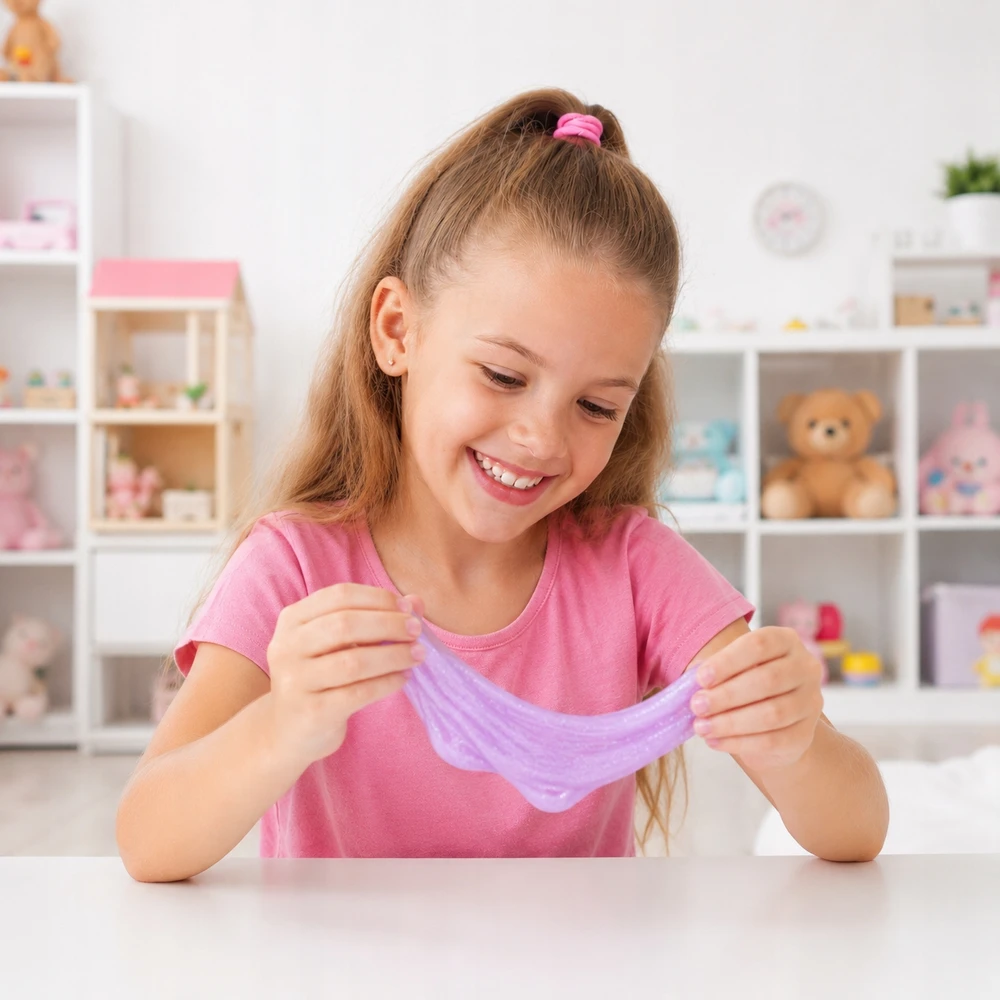 Bez Marki RINKINYS SLIME SLUTS PADARYTI KŪRYBINGUS PASIDARYKITE PATS PLASTIKOS PASTA