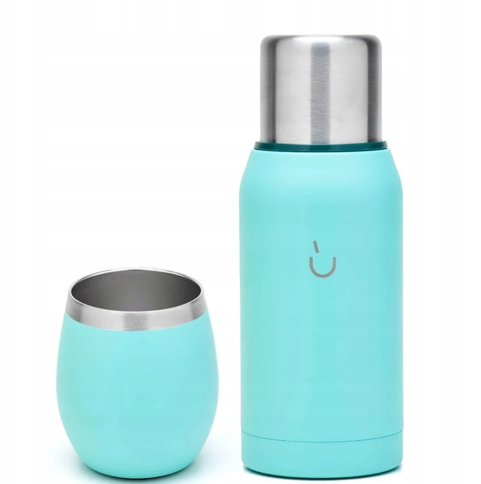 Bez Marki Rinkinys Yerba Mate: Termosas 750ml, Kubilas, Bombilla