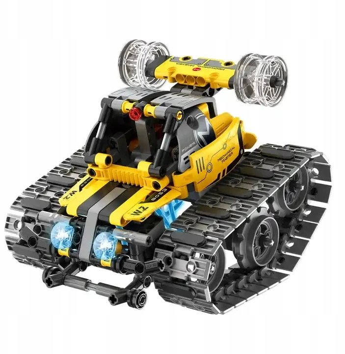 Bez Marki ROBOTŲ BLOKAI NUOTOLINIO PULTO VALDOMA RC 4in1 BIG 672 vnt. PROGRAMAVIMUI