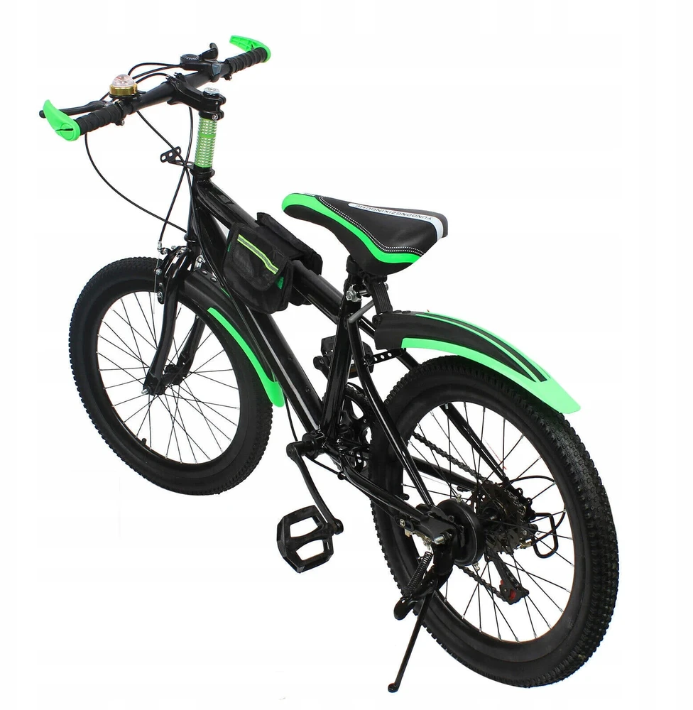 Bez Marki Rower dziecięcy 20" rower górski MTB dla chłopca dziewczynki,Žalias