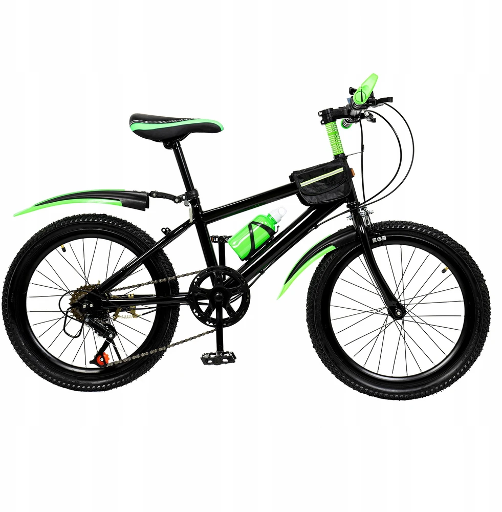 Bez Marki Rower dziecięcy 20" rower górski MTB dla chłopca dziewczynki,Žalias
