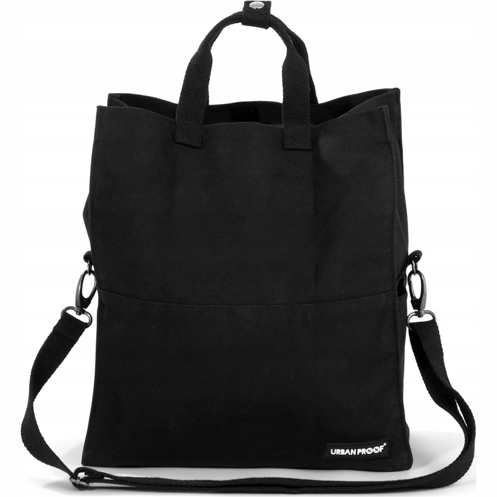 Bez Marki Sac City Recykliuotas 22l Juodas - URBAN PROOF - UP-707 - Vaikams - Vandeniui atsparus - Išmatavimai 36x32x19cm