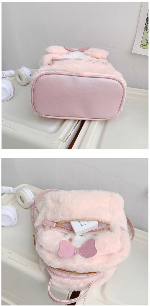 Bez Marki Sanrio Cinnamoroll Mini Kuprinė su Pakabuku, Rožinė