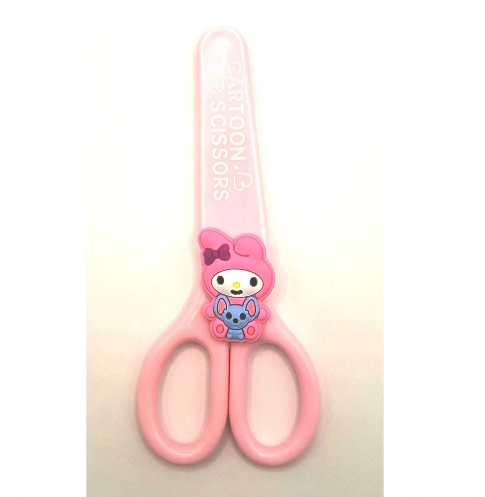 Bez Marki Sanrio My Melody Kuromi vaikiškos žirklės su dangteliu