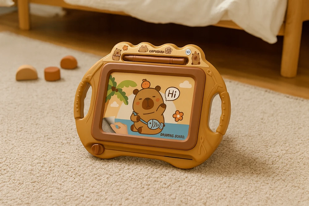Bez Marki SANTRAUKA MAGNETINĖ LENTA CAPYBARA KŪRYBINIO BRĖŽINIO IŠTRINIMAS